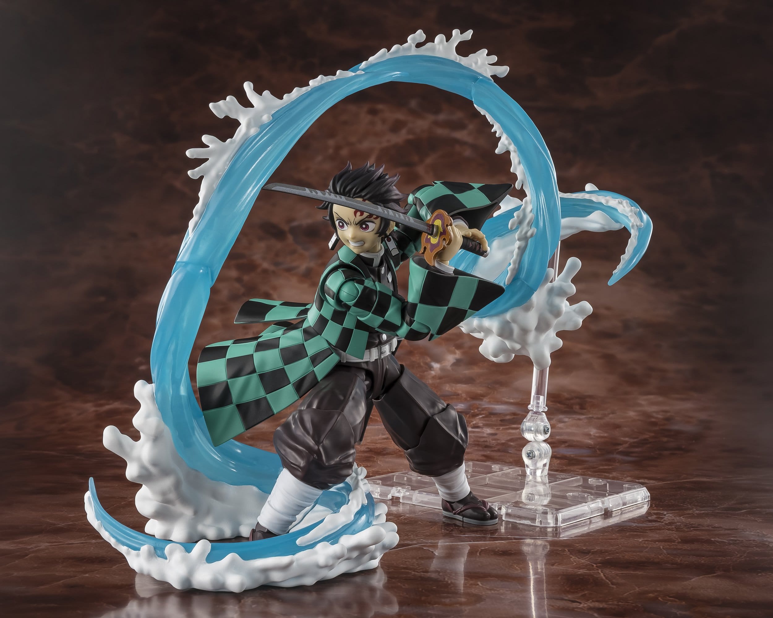 Demon Slayer: Kimetsu no Yaiba SH Figuarts Accessory Set Tanjiro Kamado & Giyu Tomioka Water Breathing Option Parts Set