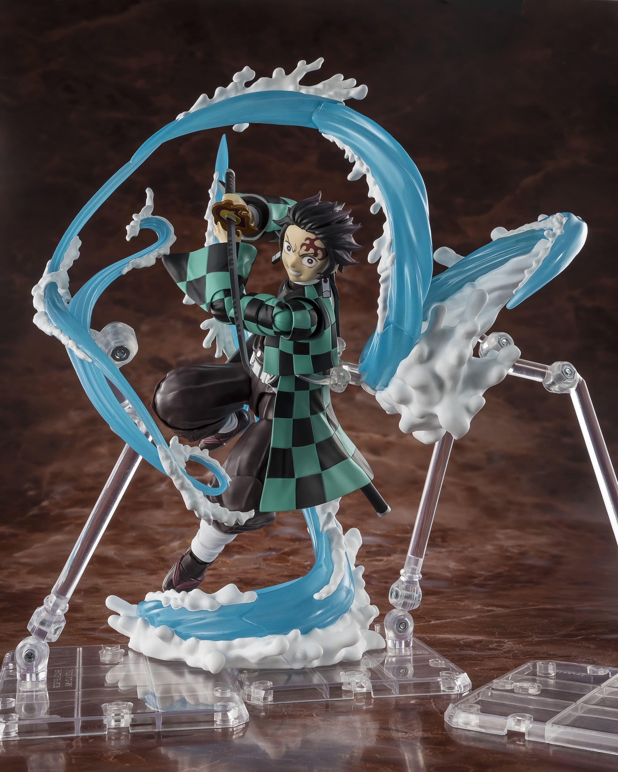 Demon Slayer: Kimetsu no Yaiba SH Figuarts Accessory Set Tanjiro Kamado & Giyu Tomioka Water Breathing Option Parts Set