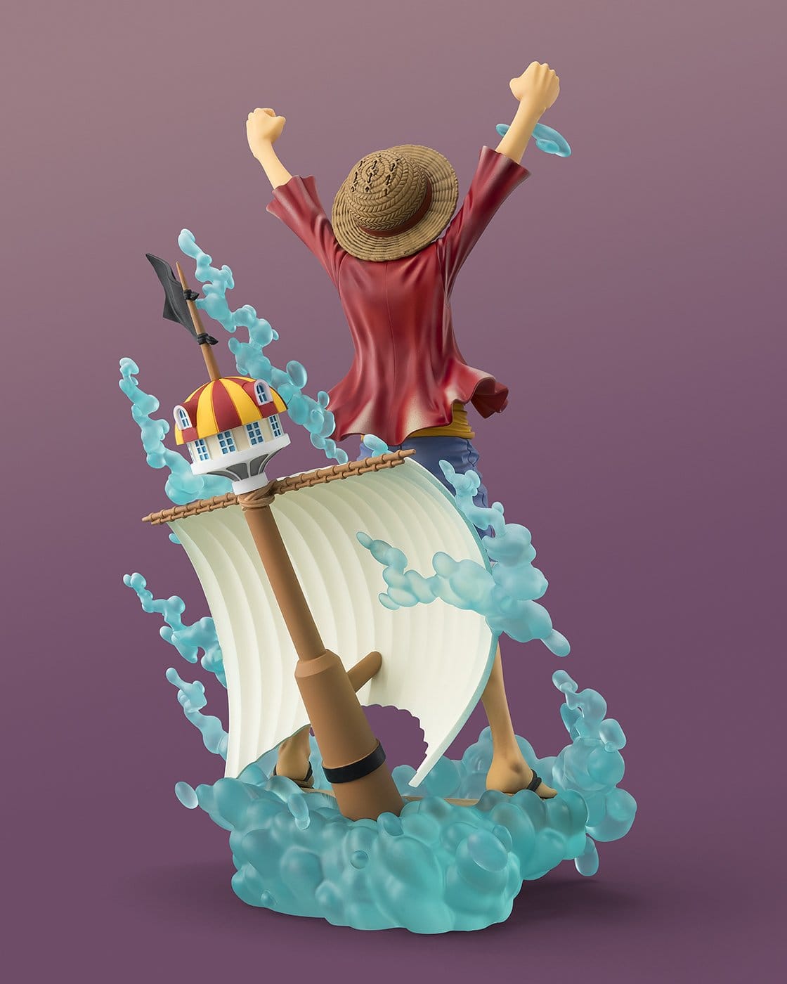 One Piece Figuarts ZERO (STARTune) PVC Figure Monkey D. Luffy - Setting out for the New World
