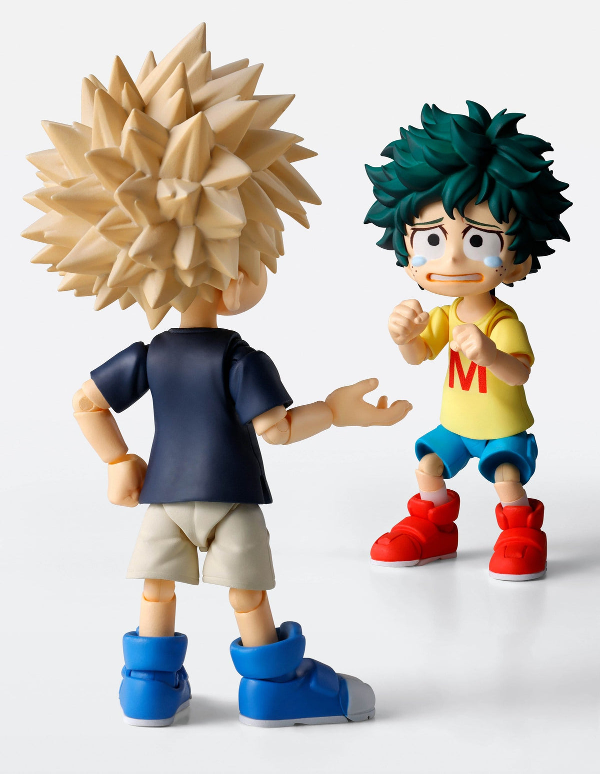 My Hero Academia SH Figuarts Action Figure Izuku Midoriya & Katsuki Bakugo - Childhood Set