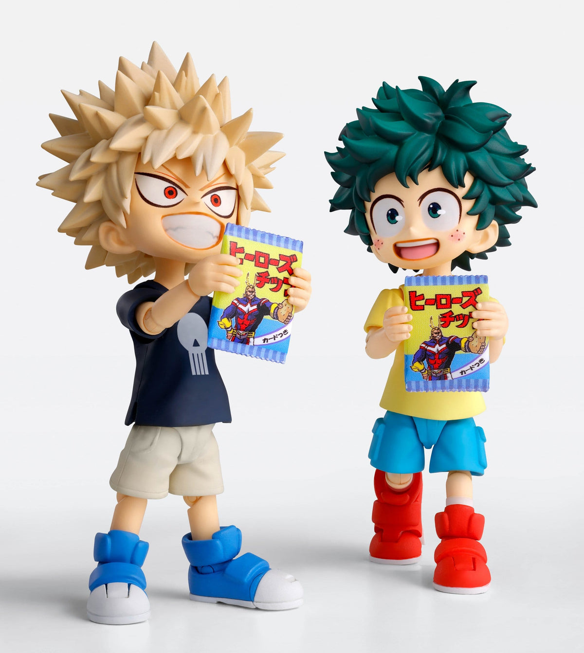 My Hero Academia SH Figuarts Action Figure Izuku Midoriya & Katsuki Bakugo - Childhood Set