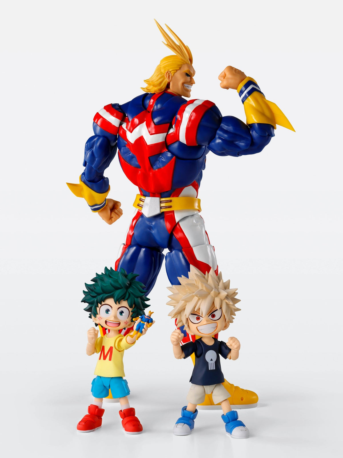 My Hero Academia SH Figuarts Action Figure Izuku Midoriya & Katsuki Bakugo - Childhood Set
