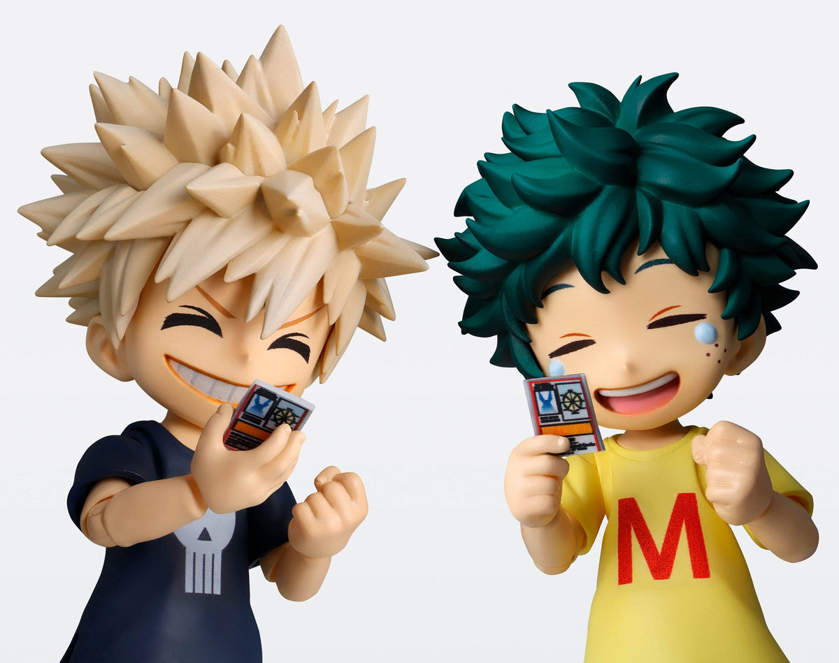 My Hero Academia SH Figuarts Action Figure Izuku Midoriya & Katsuki Bakugo - Childhood Set