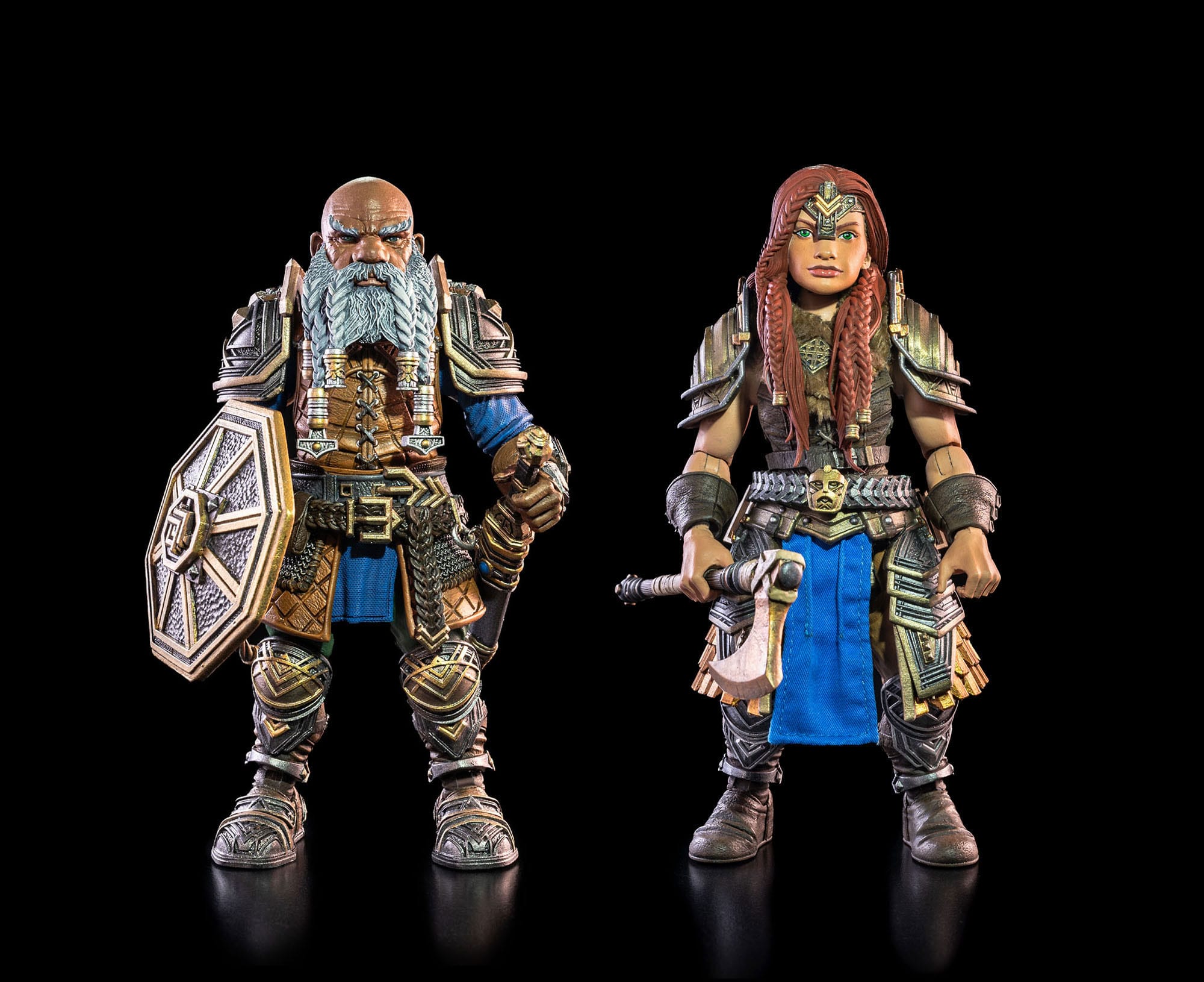 Mythic Legions: Rising Sons Action Figures 2-Pack Exiles From Under the Mountain