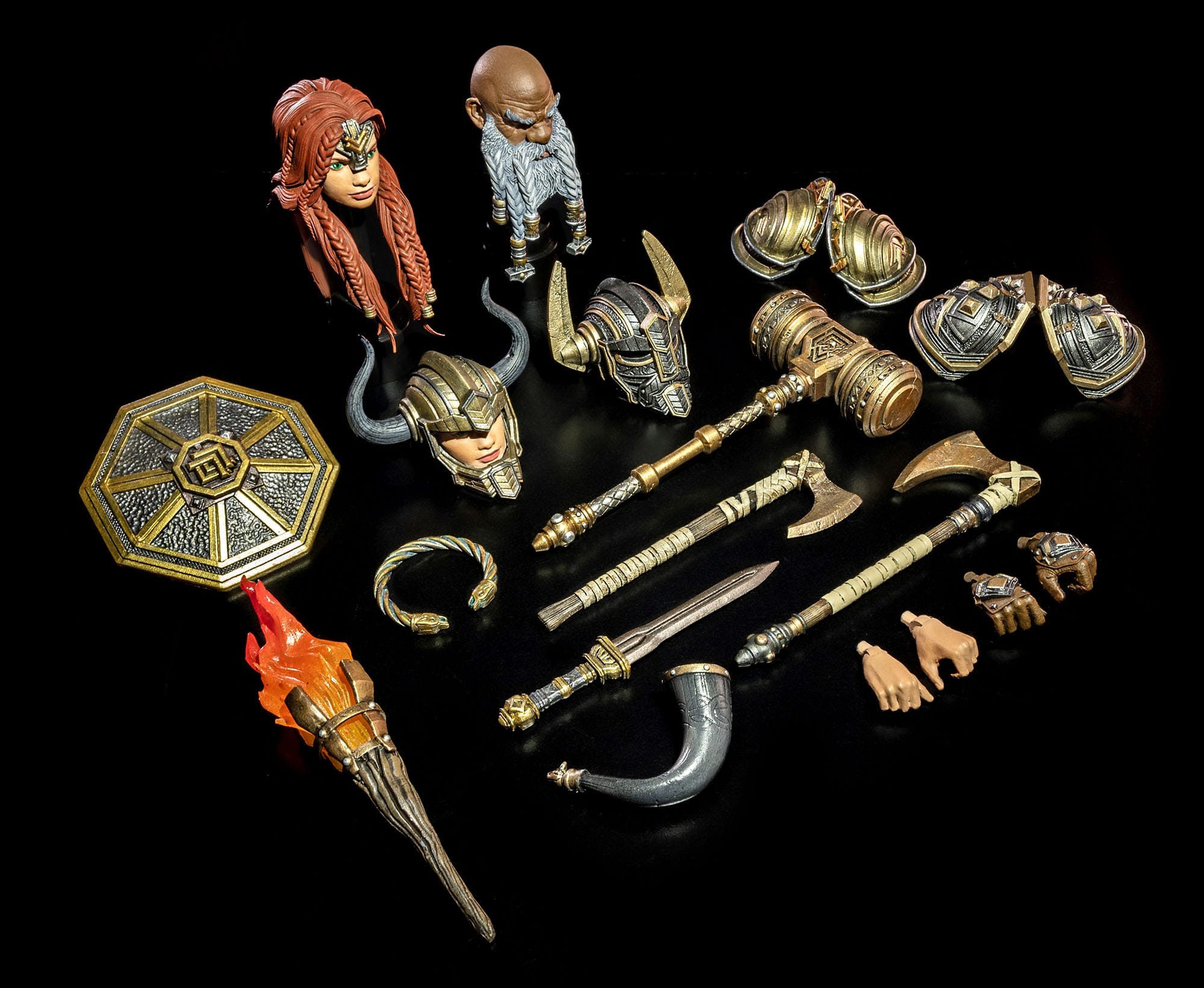 Mythic Legions: Rising Sons Action Figures 2-Pack Exiles From Under the Mountain
