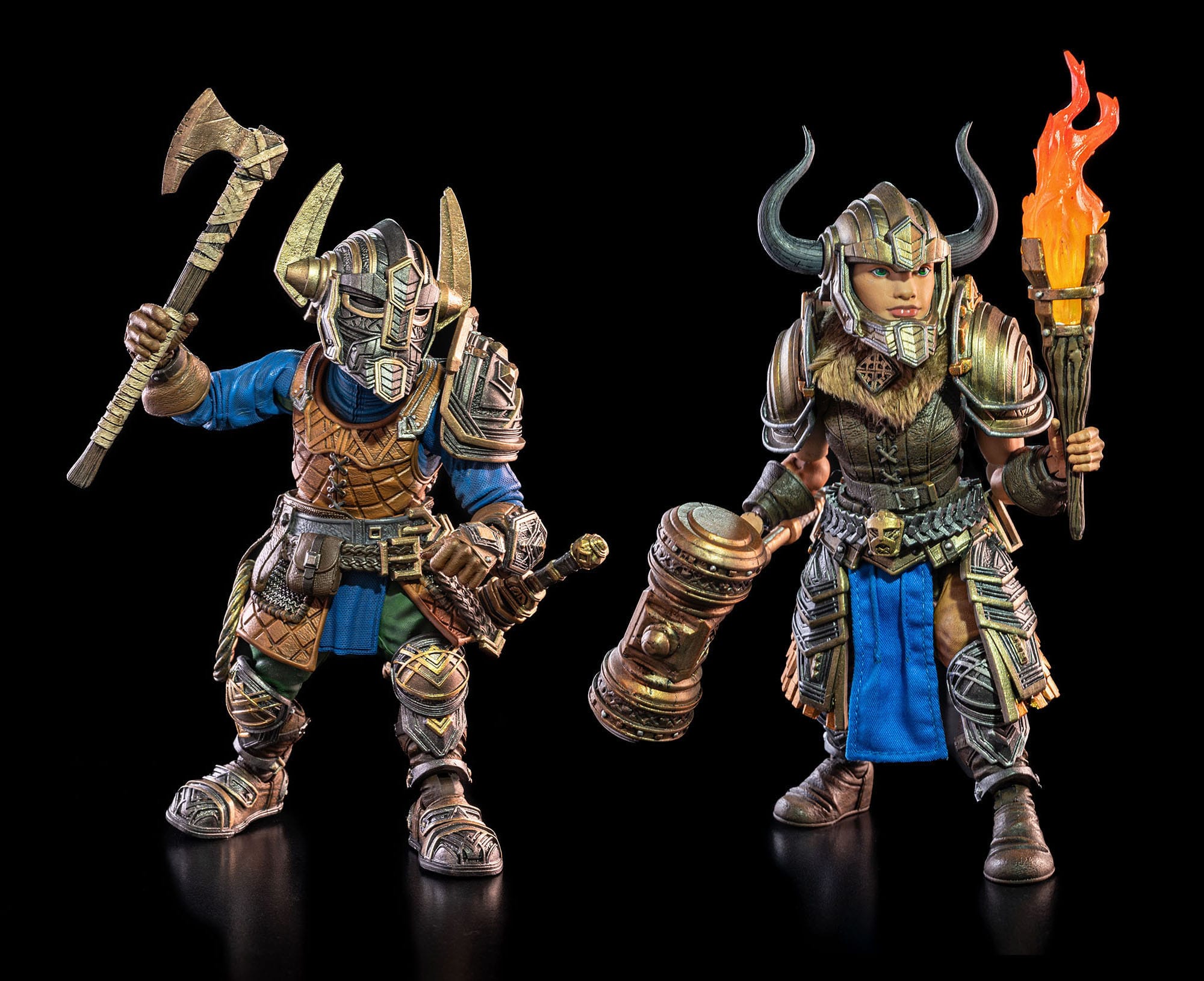 Mythic Legions: Rising Sons Action Figures 2-Pack Exiles From Under the Mountain
