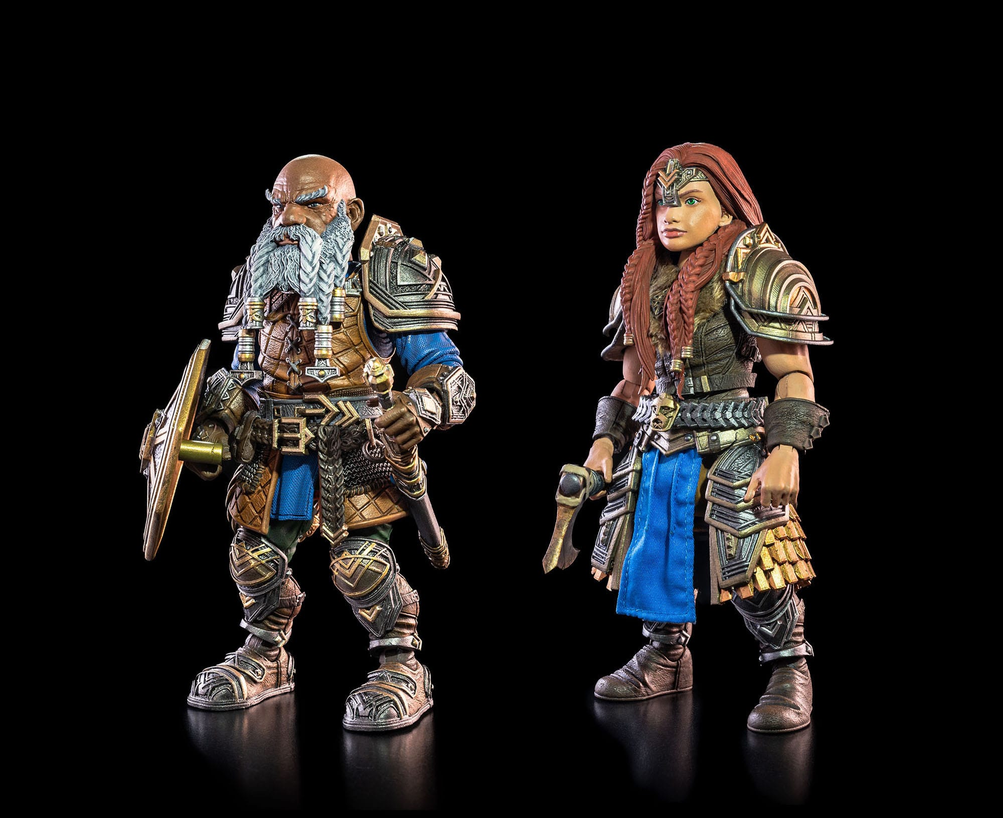 Mythic Legions: Rising Sons Action Figures 2-Pack Exiles From Under the Mountain