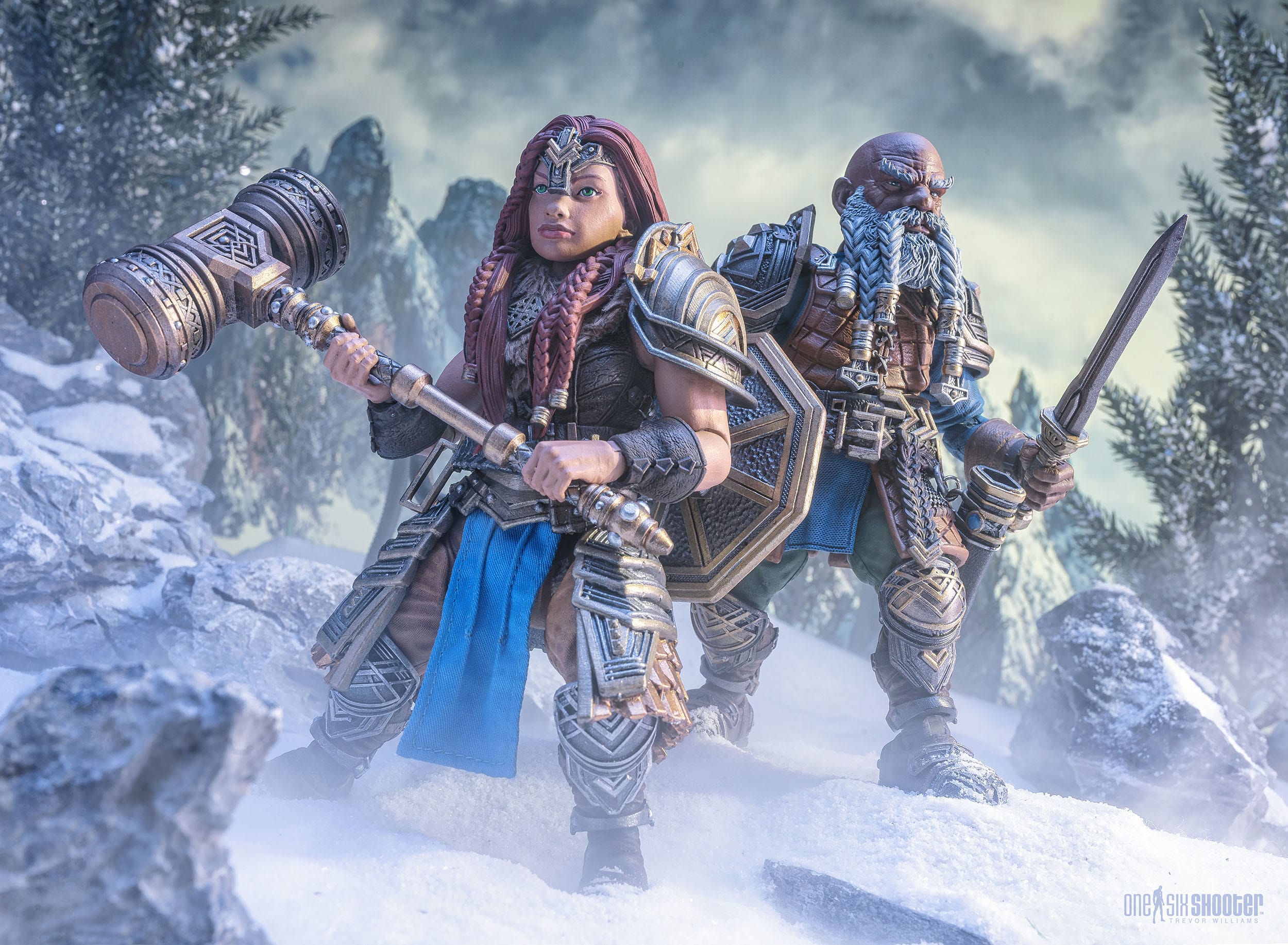 Mythic Legions: Rising Sons Action Figures 2-Pack Exiles From Under the Mountain