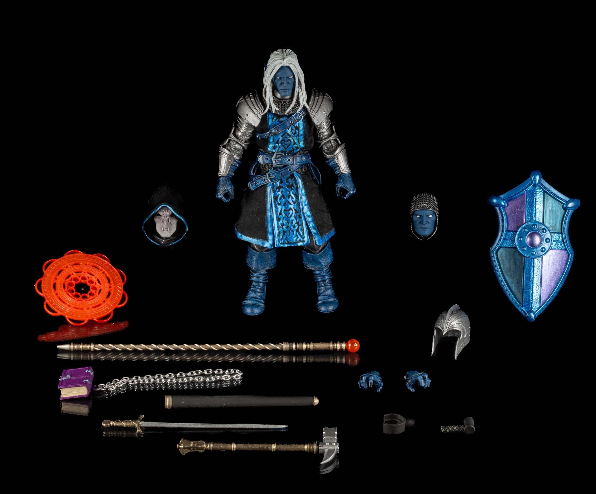 Mythic Legions Action Figure Paladin/Cleric Villainous Deluxe