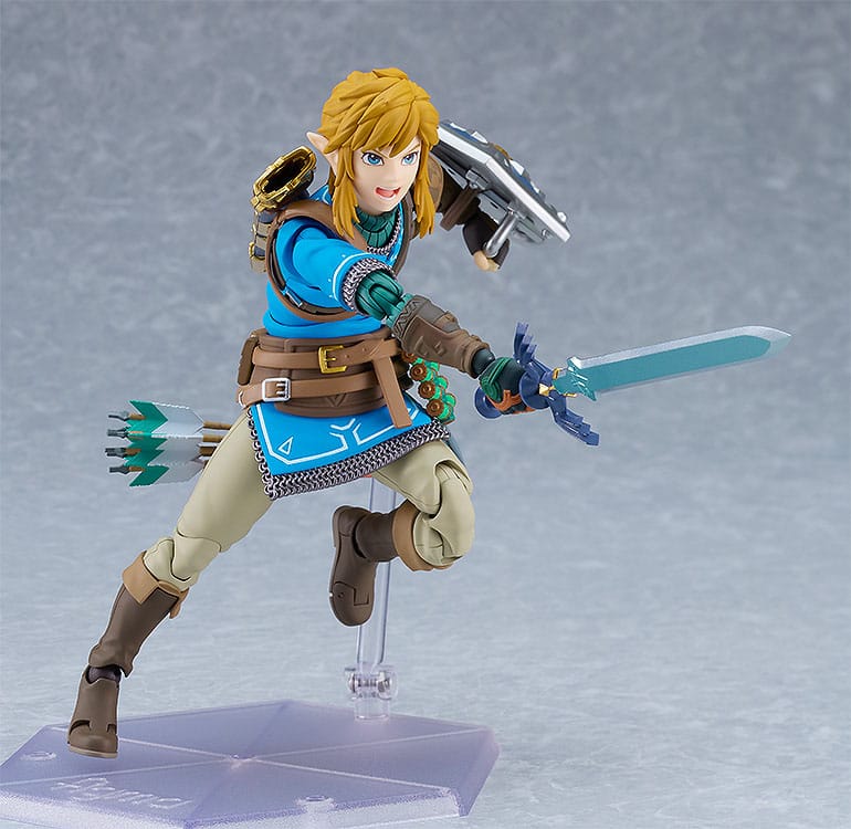 The Legend of Zelda Tears of the Kingdom Figma Action Figure Link Tears of the Kingdom Ver. DX Edition