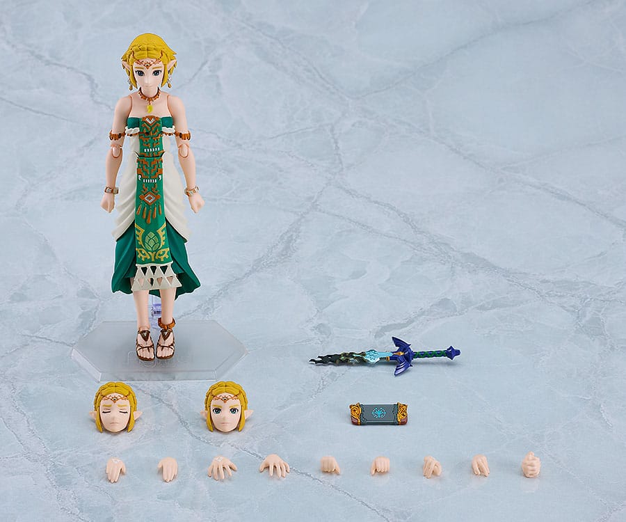 The Legend of Zelda Tears of the Kingdom Figma Action Figure Zelda Tears of the Kingdom Ver.