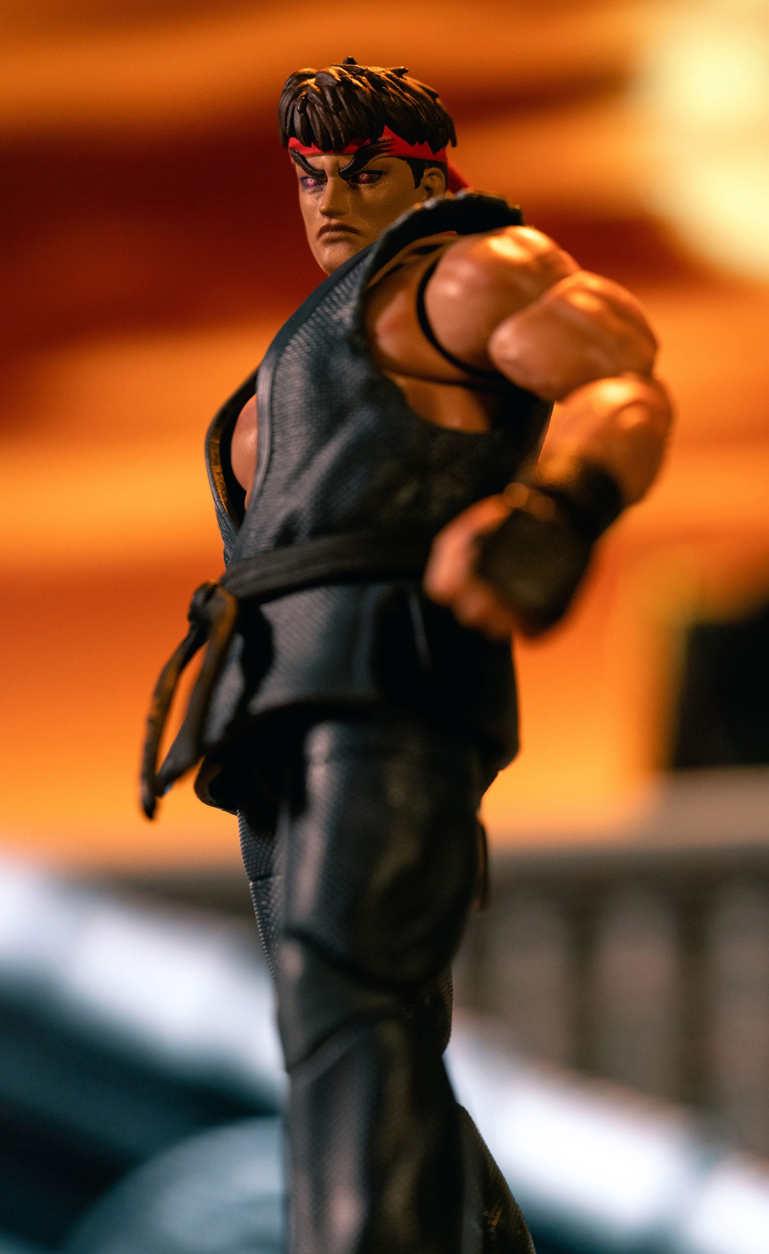 Ultra Street Fighter II: The Final Challengers Action Figure 1/12 Evil Ryu SDCC 2023 Exclusive