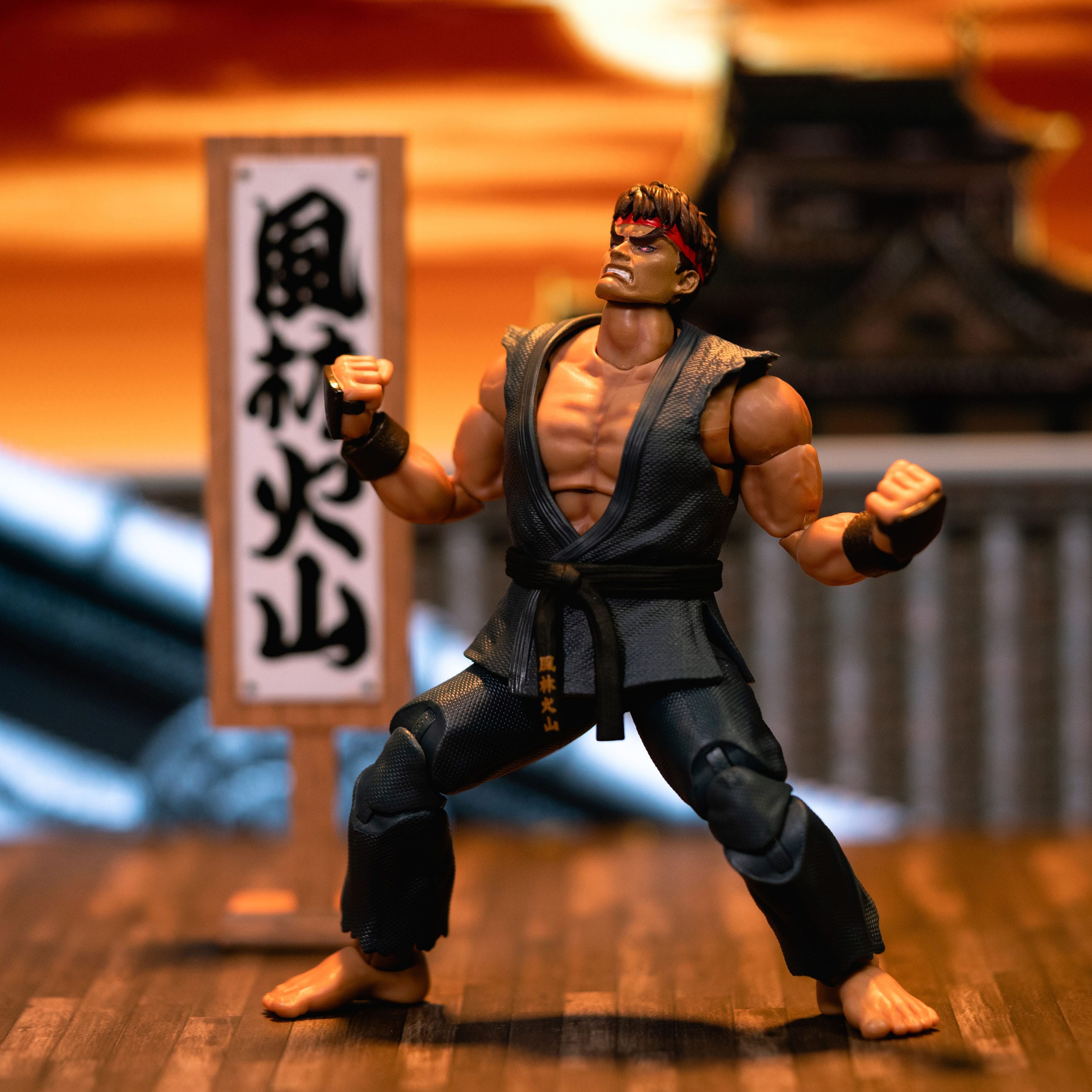 Ultra Street Fighter II: The Final Challengers Action Figure 1/12 Evil Ryu SDCC 2023 Exclusive