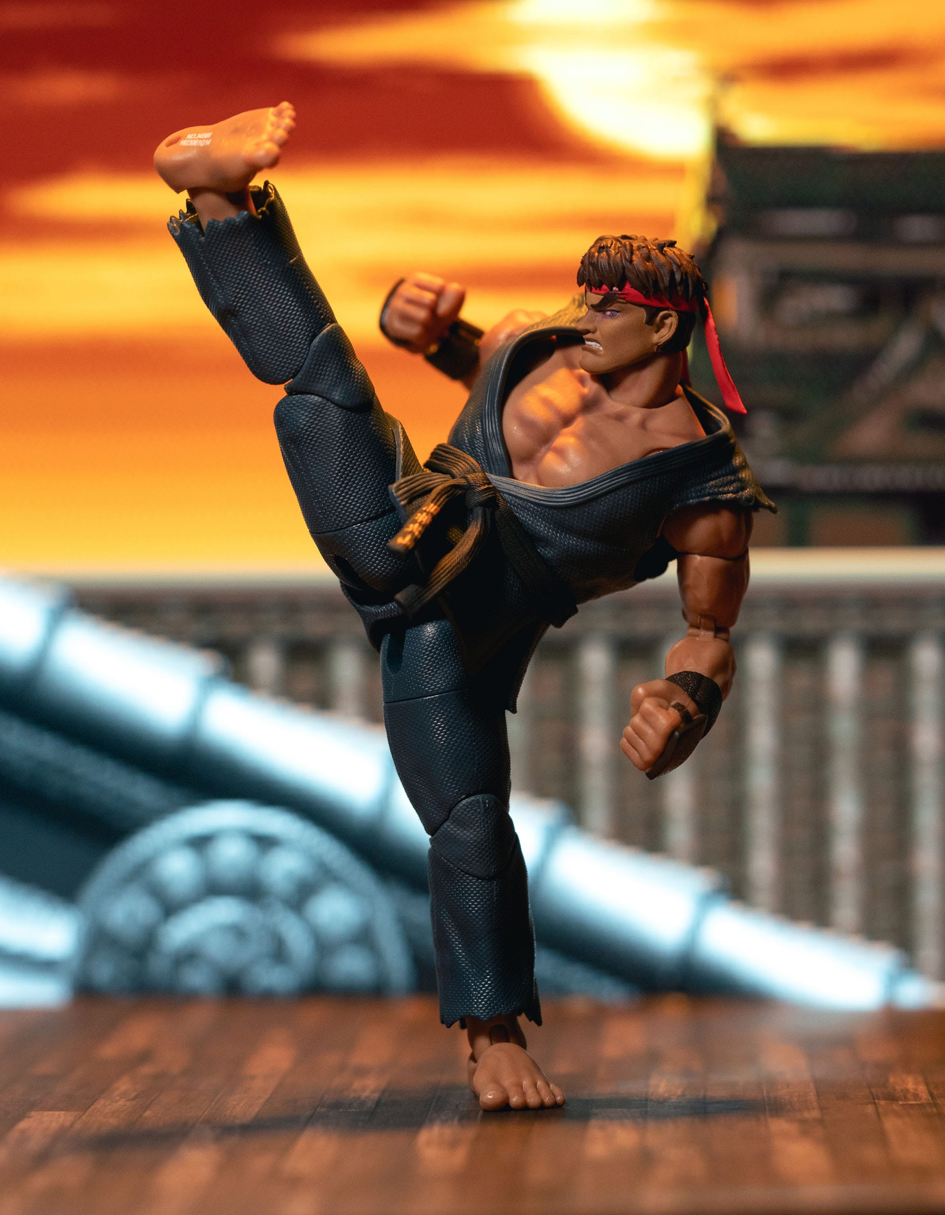 Ultra Street Fighter II: The Final Challengers Action Figure 1/12 Evil Ryu SDCC 2023 Exclusive