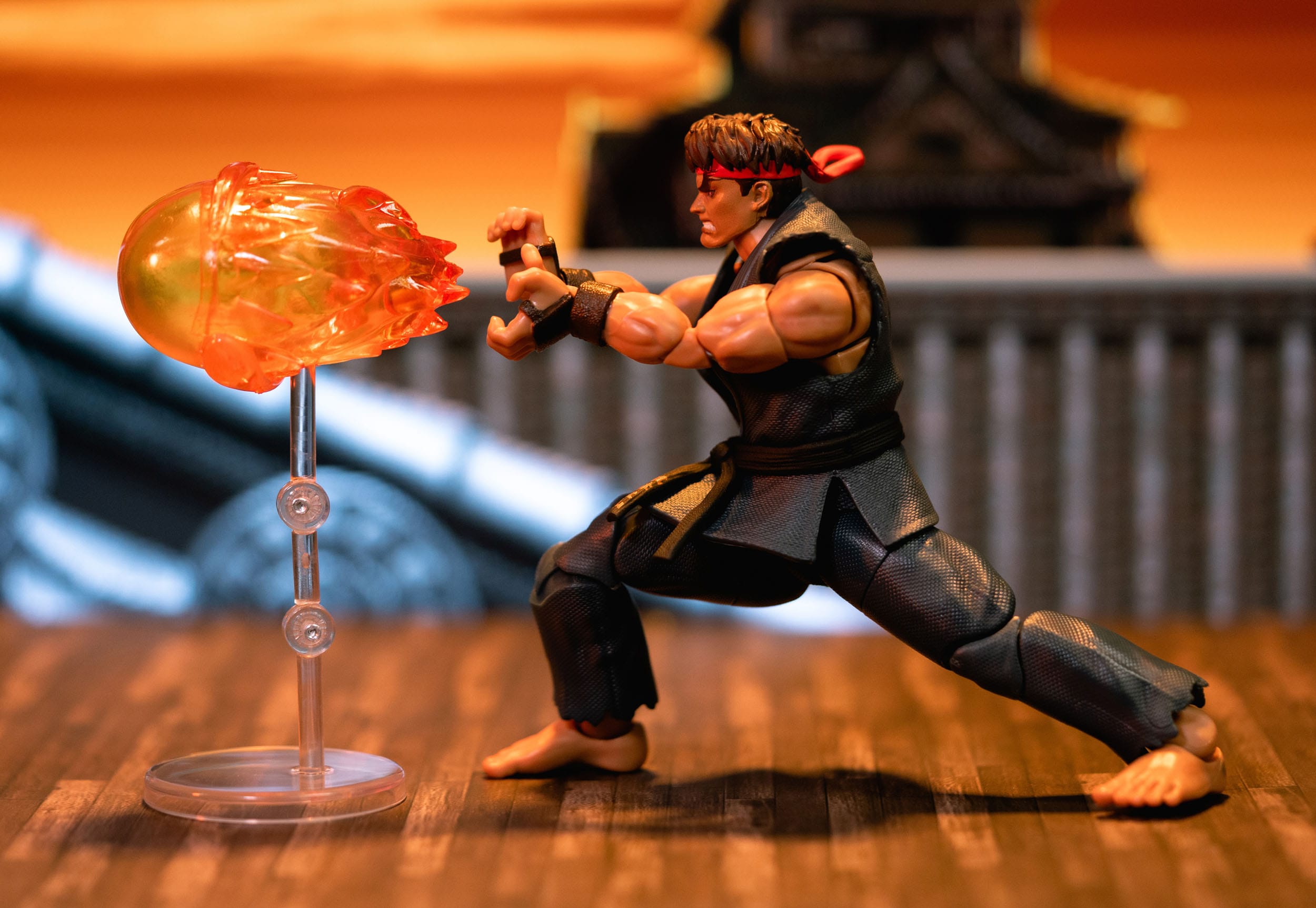 Ultra Street Fighter II: The Final Challengers Action Figure 1/12 Evil Ryu SDCC 2023 Exclusive