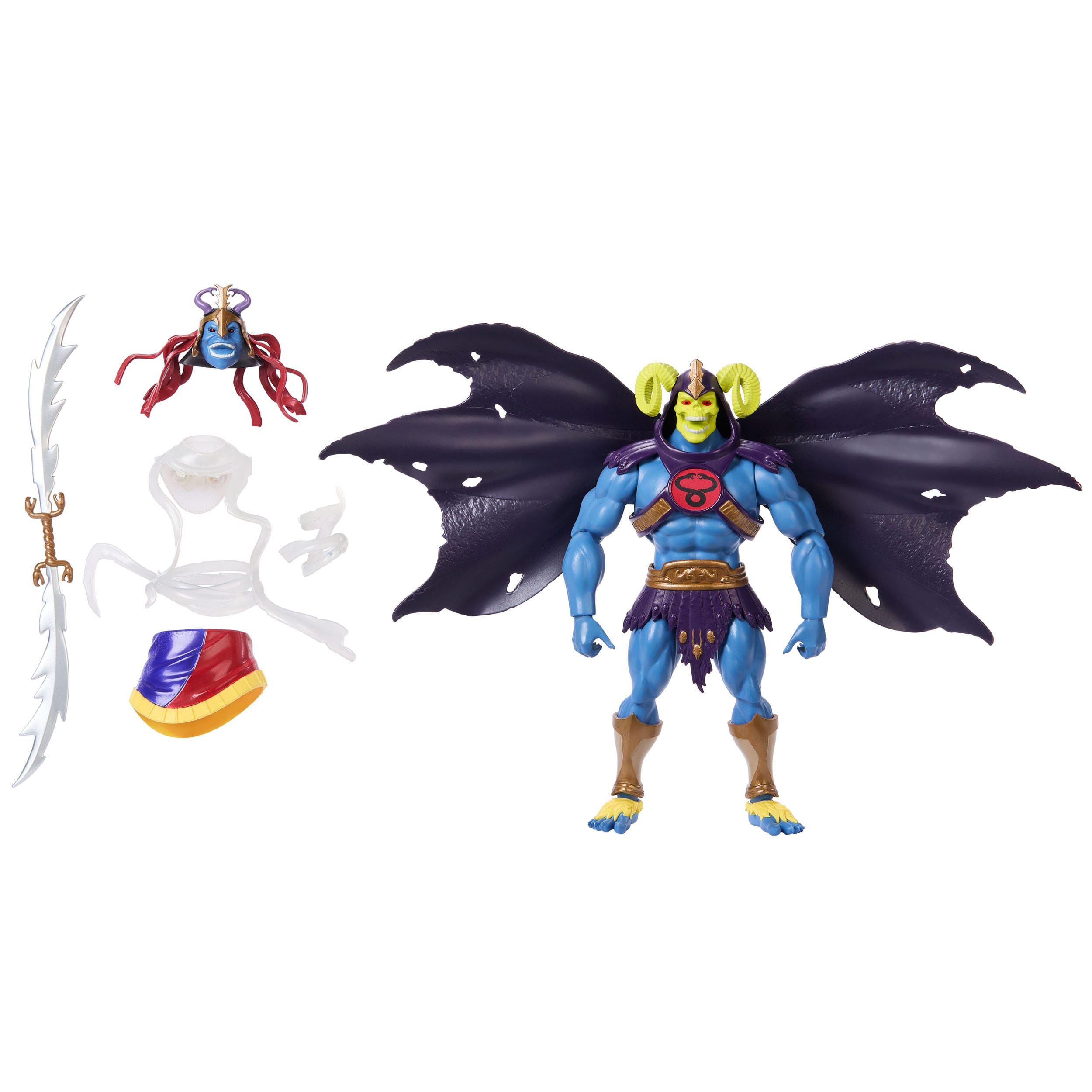 Masters of the Universe x ThunderCats Deluxe Action Figure Skell-Ra
