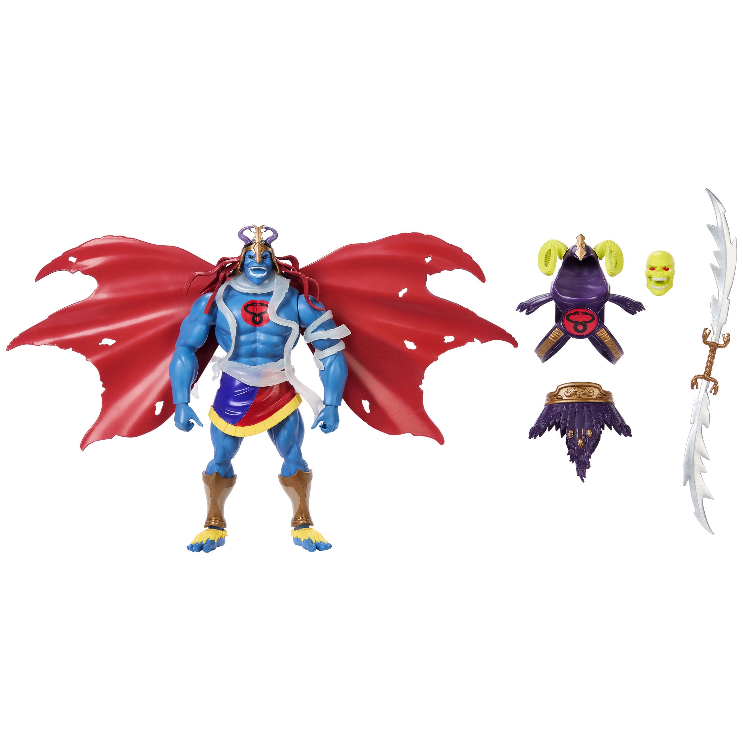 Masters of the Universe x ThunderCats Deluxe Action Figure Skell-Ra