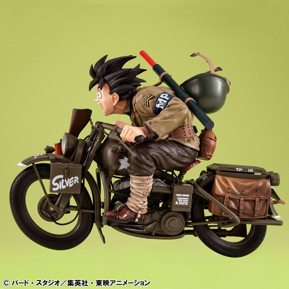 *PRE ORDER* Dragonball Z Desktop Real McCoy PVC Diorama Son Goku & Bike (ETA JULY)