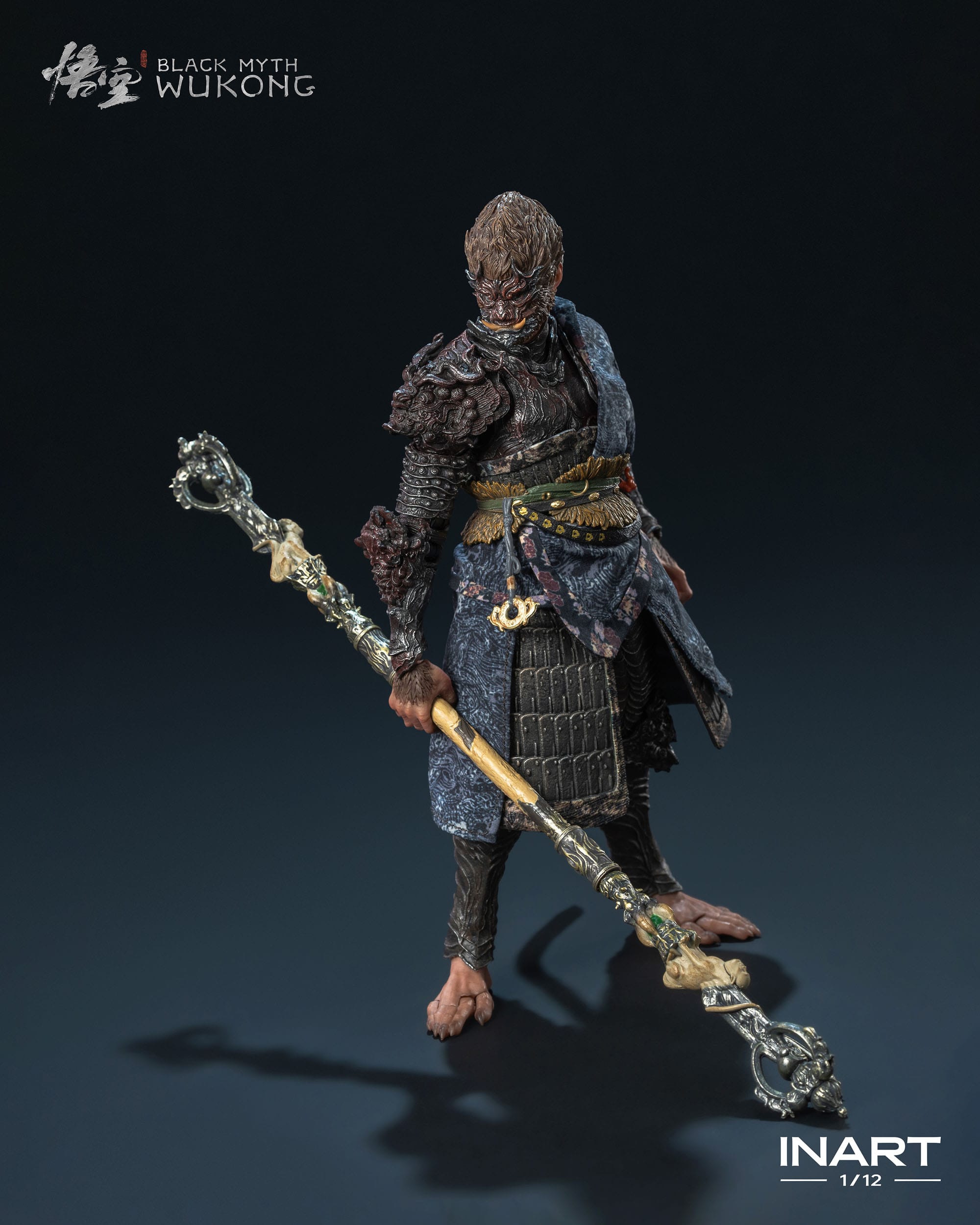 Black Myth: Wukong Action Figure 1/12 The Destined One in the Bronze Armor Set Deluxe Ver.