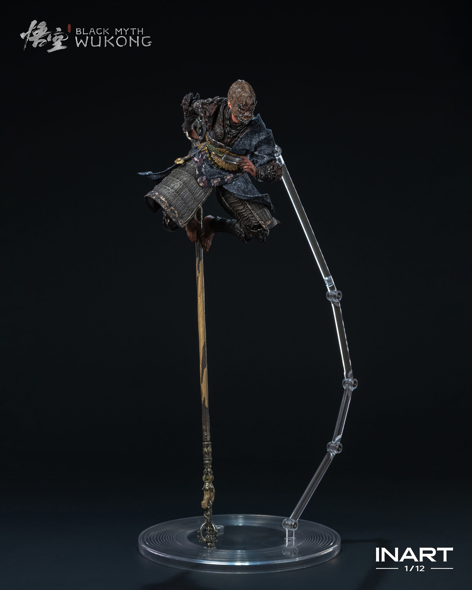 Black Myth: Wukong Action Figure 1/12 The Destined One in the Bronze Armor Set Deluxe Ver.