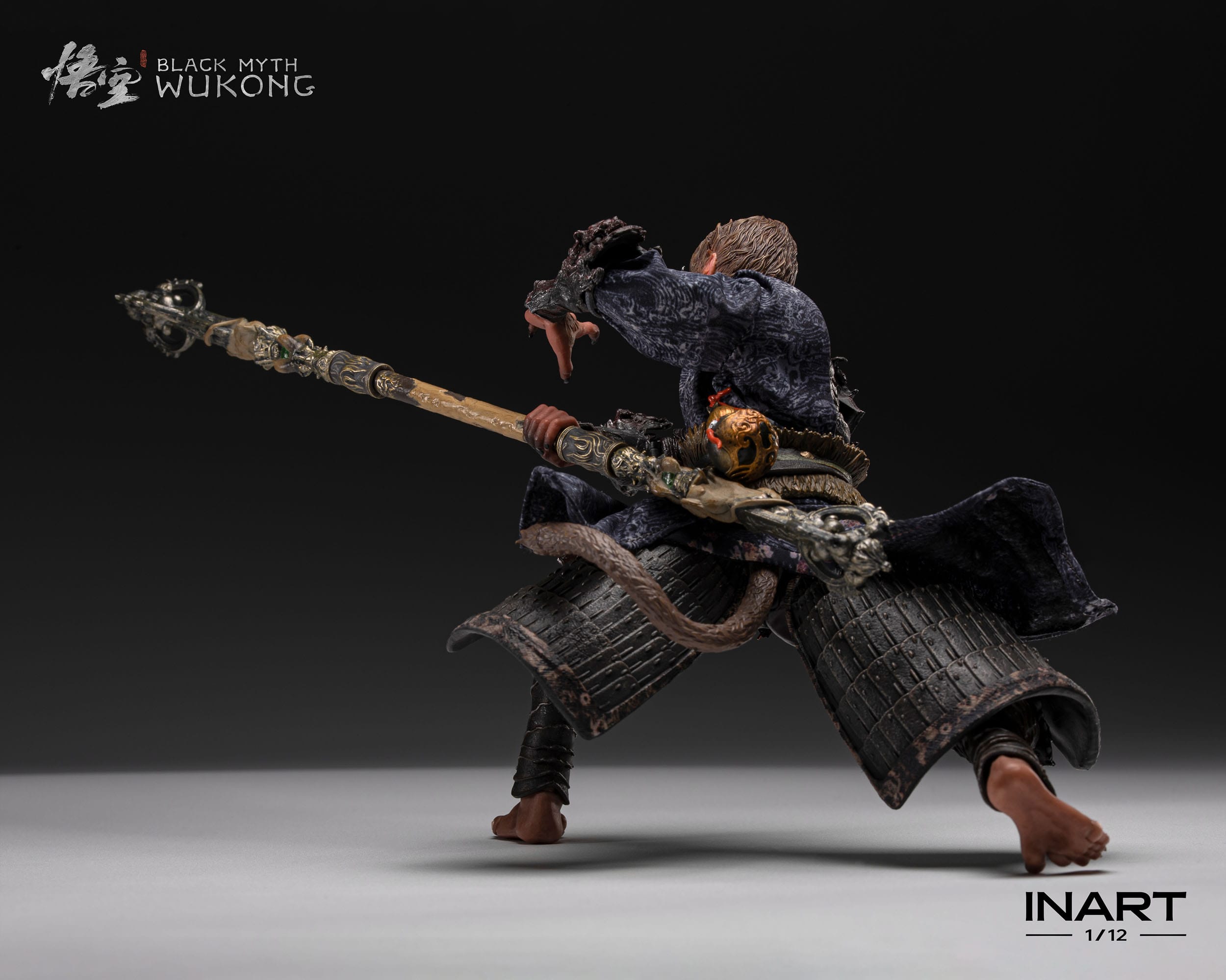Black Myth: Wukong Action Figure 1/12 The Destined One in the Bronze Armor Set Deluxe Ver.