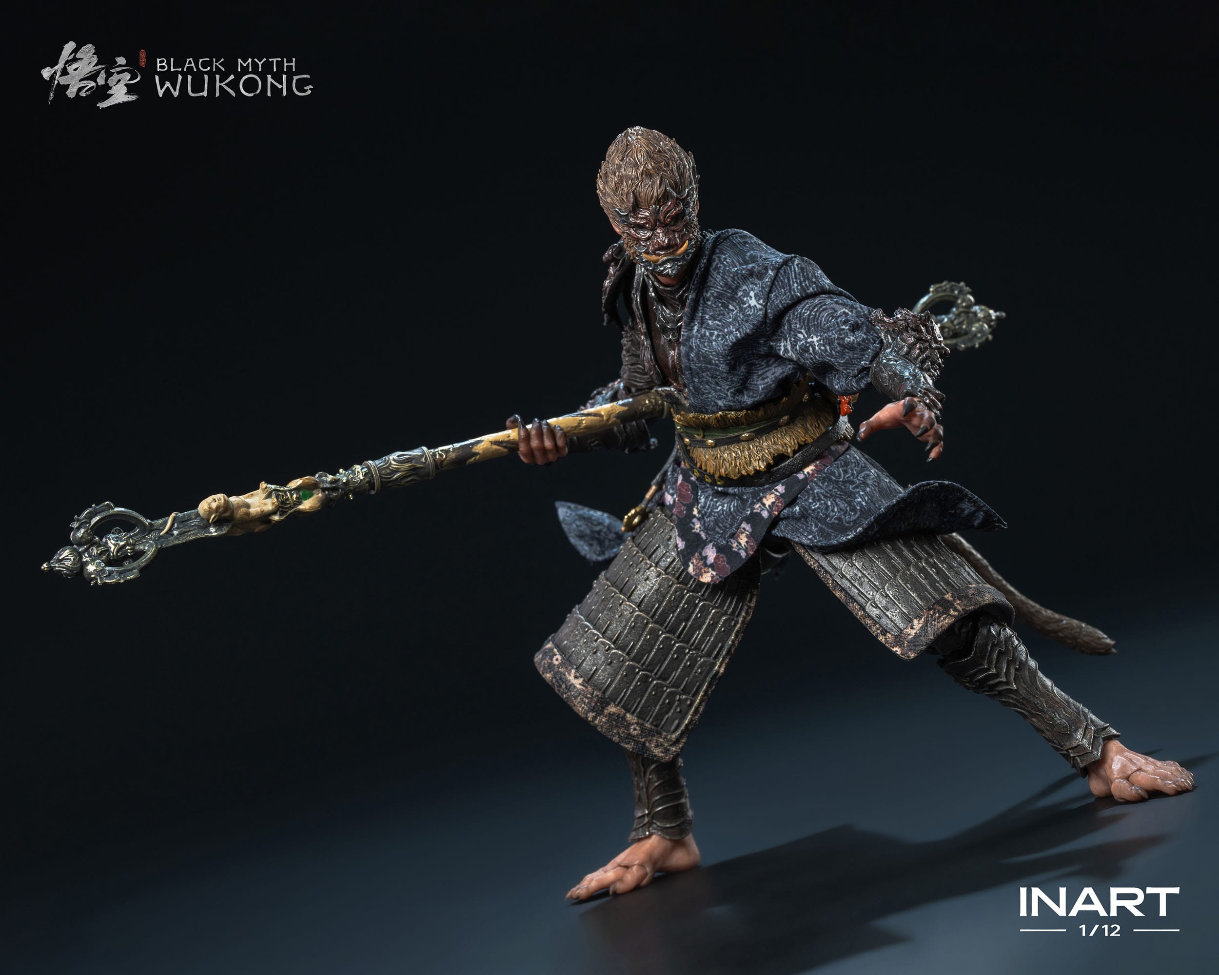Black Myth: Wukong Action Figure 1/12 The Destined One in the Bronze Armor Set Deluxe Ver.