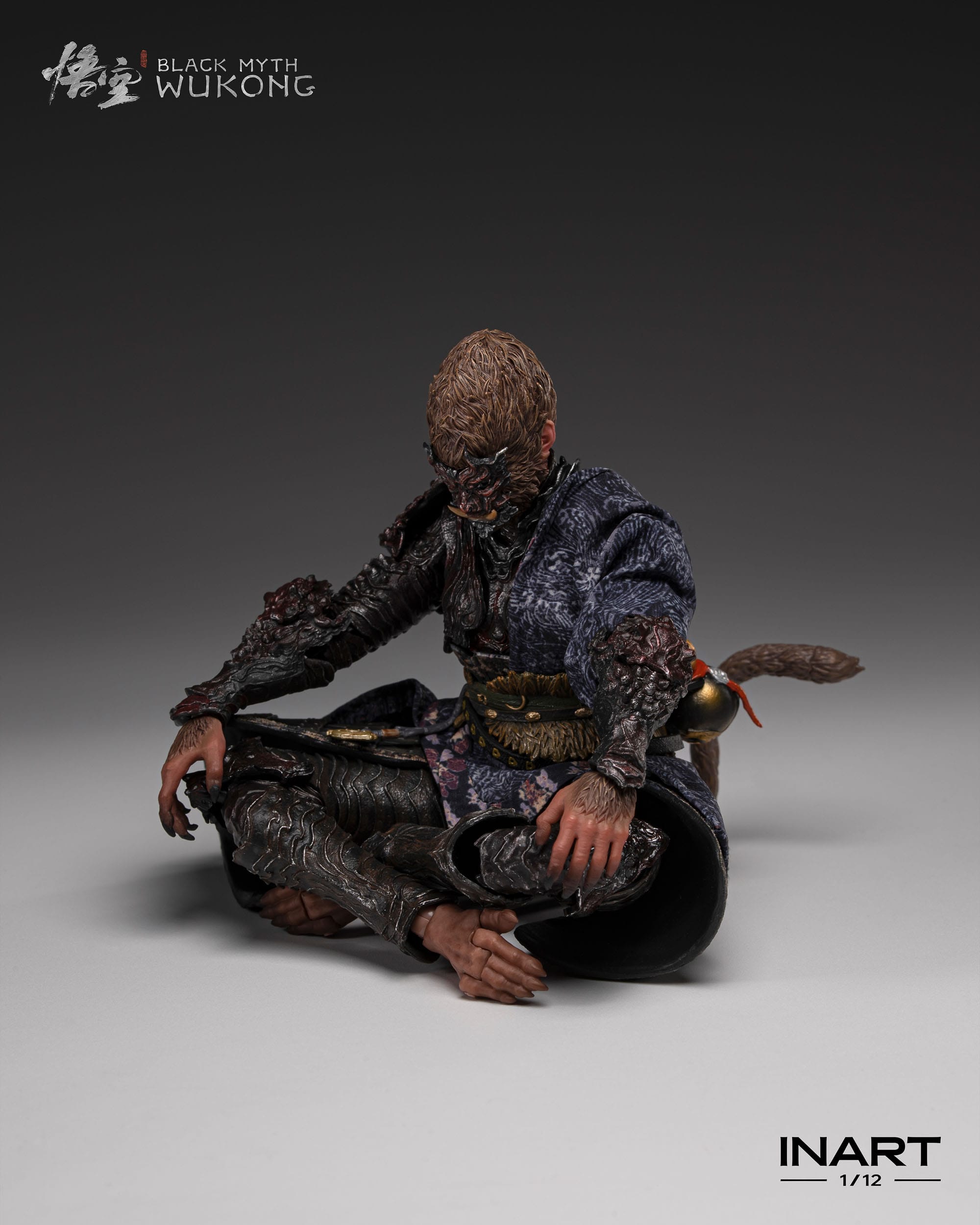 Black Myth: Wukong Action Figure 1/12 The Destined One in the Bronze Armor Set Deluxe Ver.