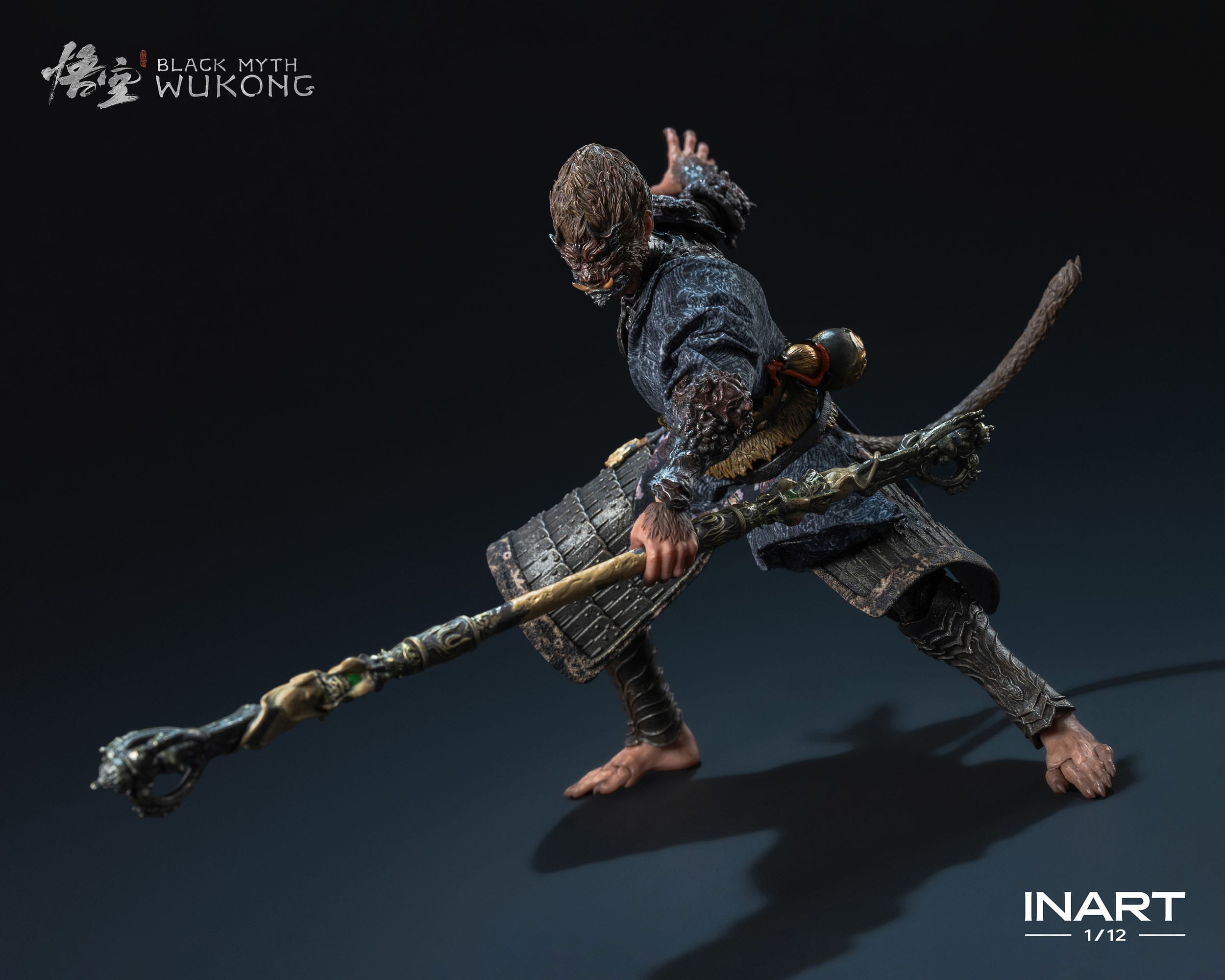 Black Myth: Wukong Action Figure 1/12 The Destined One in the Bronze Armor Set Deluxe Ver.