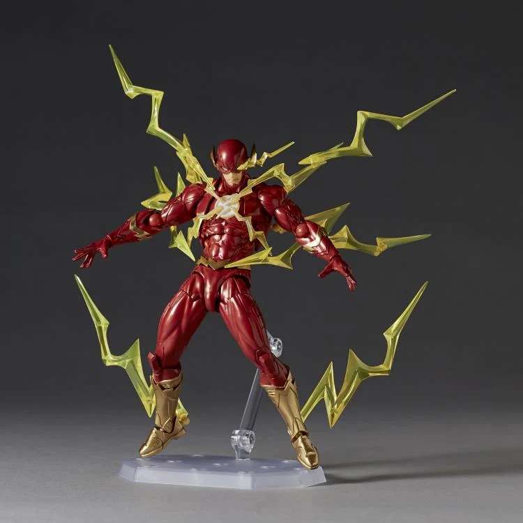 DC Comics Amazing Yamaguchi Revoltech NR010 The Flash Action Figure