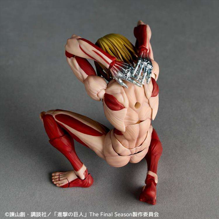 *PRE ORDER* Attack on Titan Amazing Yamaguchi Revoltech NR068 Female Titan - Annie Leonhart Action Figure Rerun (ETA JUNE)