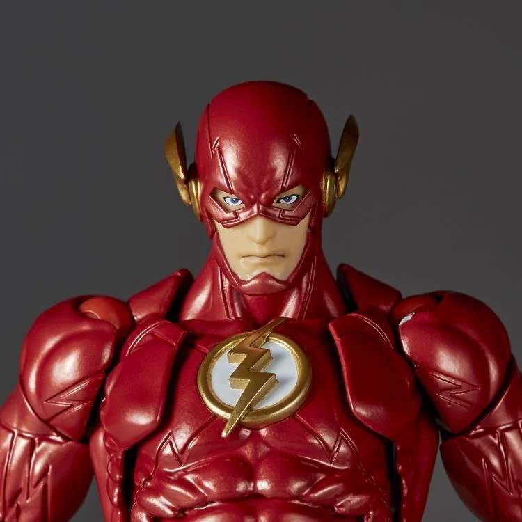 DC Comics Amazing Yamaguchi Revoltech NR010 The Flash Action Figure