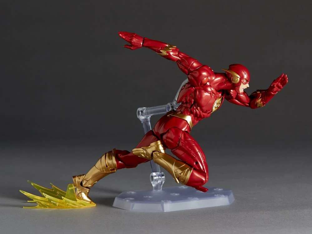 DC Comics Amazing Yamaguchi Revoltech NR010 The Flash Action Figure