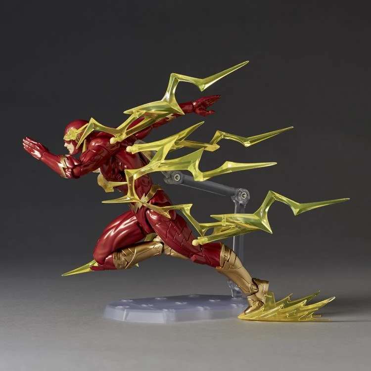 DC Comics Amazing Yamaguchi Revoltech NR010 The Flash Action Figure