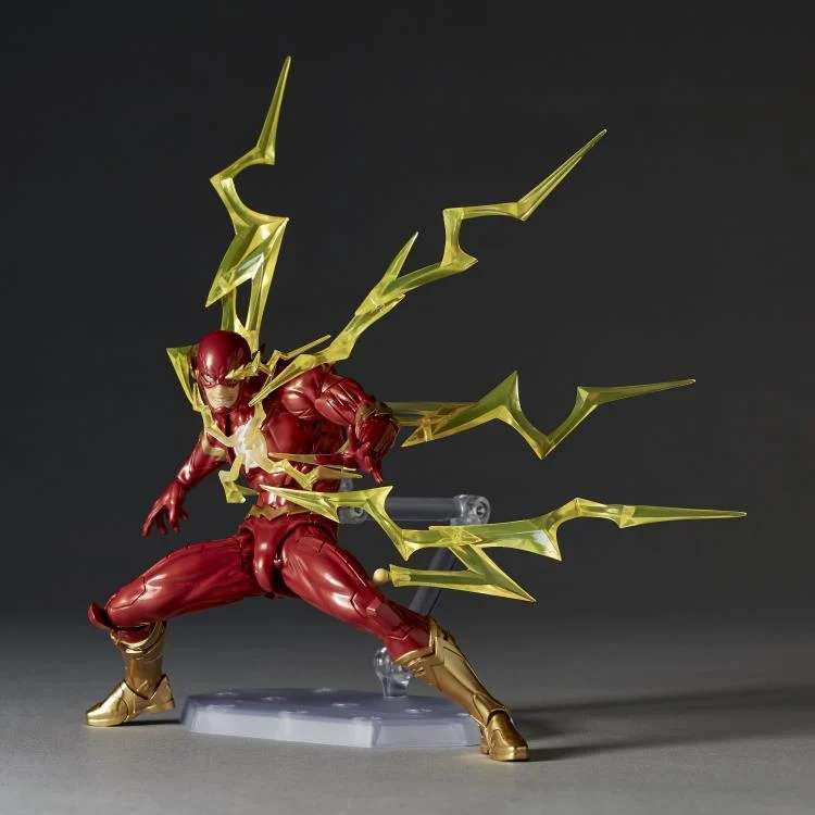 DC Comics Amazing Yamaguchi Revoltech NR010 The Flash Action Figure