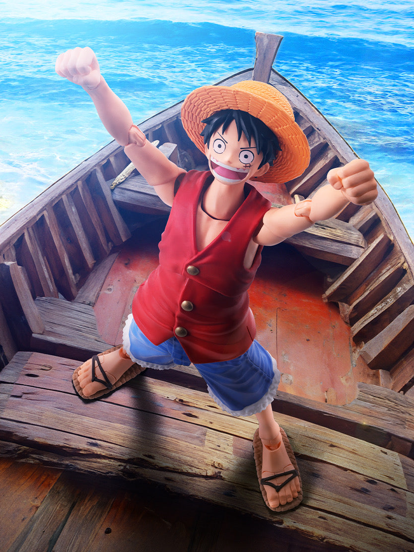 One Piece SH Figuarts Action Figure Luffy - Romance Dawn