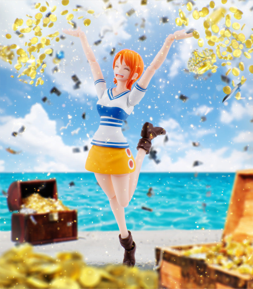 One Piece SH Figuarts Action Figure Nami - Romance Dawn