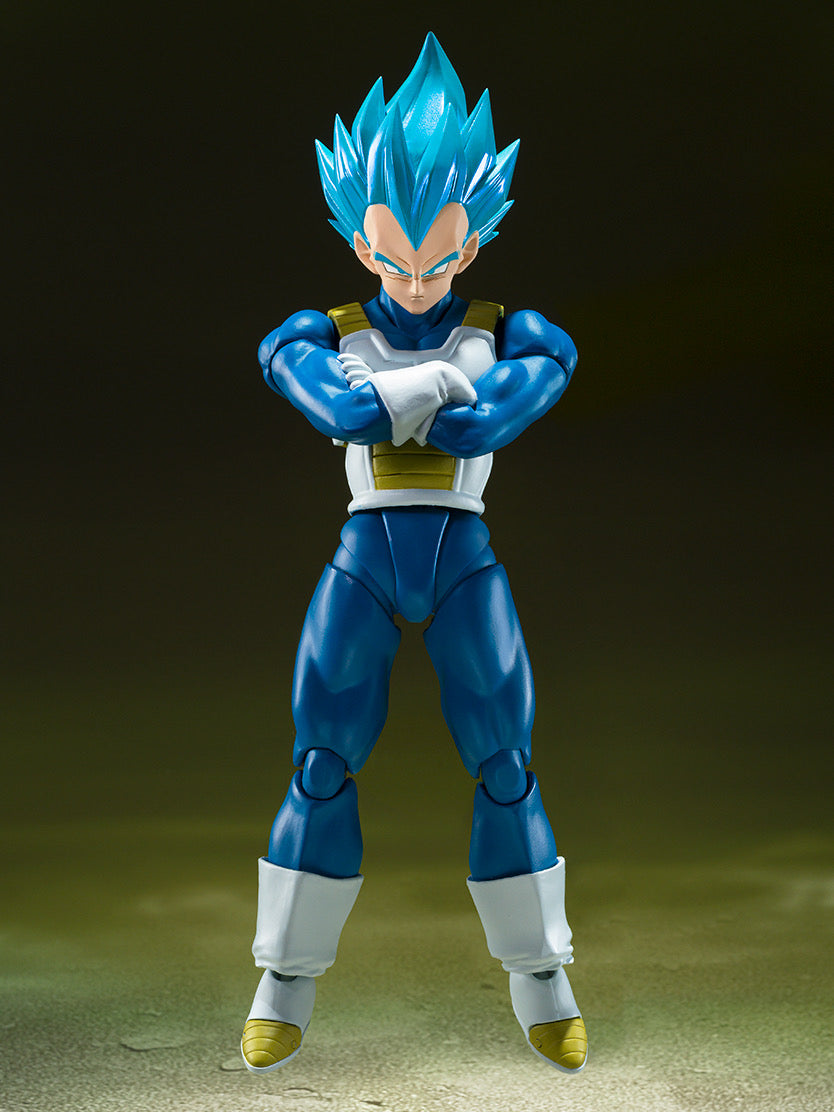 DRAGONBALL SUPER SH FIGUARTS Vegeta Super Saiyan Blue - UNWAVERING SAIYAN PRIDE