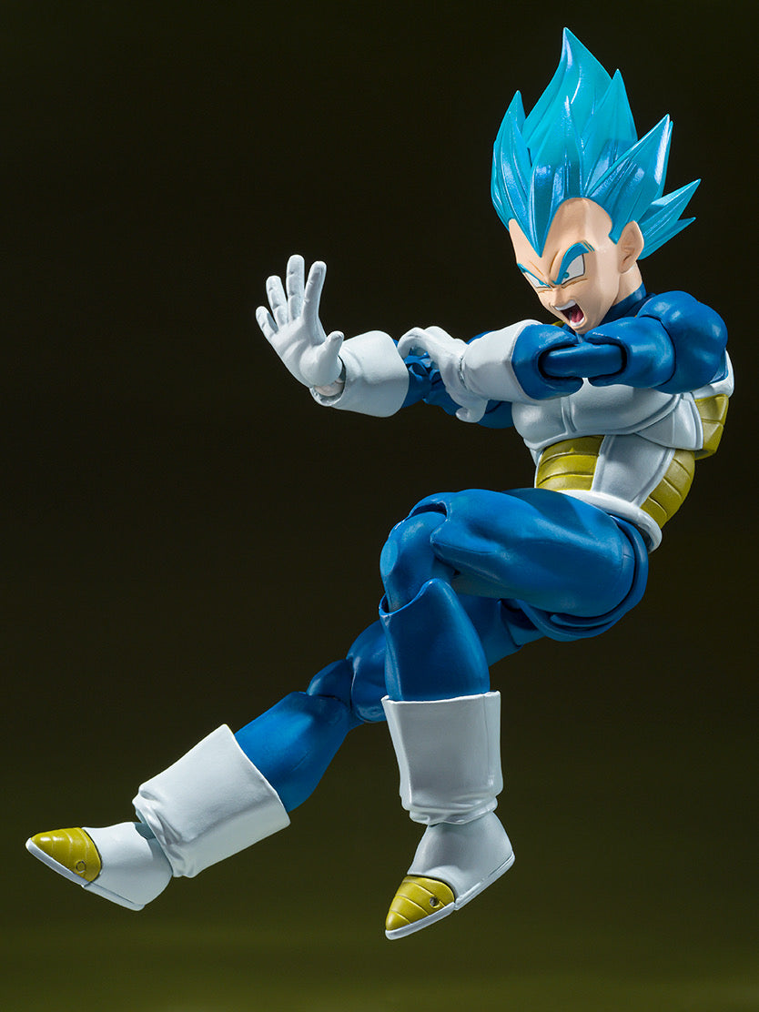 DRAGONBALL SUPER SH FIGUARTS Vegeta Super Saiyan Blue - UNWAVERING SAIYAN PRIDE