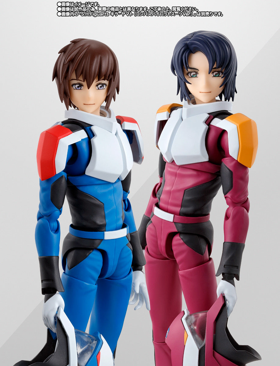 Mobile Suit Gundam SEED Freedom SH Figuarts ATHRUN ZALA - Compass Pilot Suit Ver. Action Figure