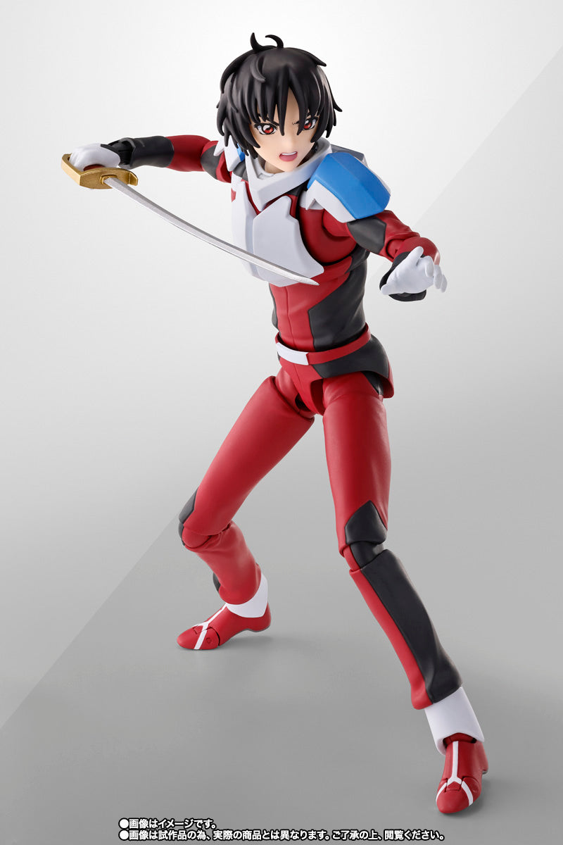 Mobile Suit Gundam SEED Freedom SH Figuarts SHINN ASUKA - Compass Pilot Suit Ver. Action Figure