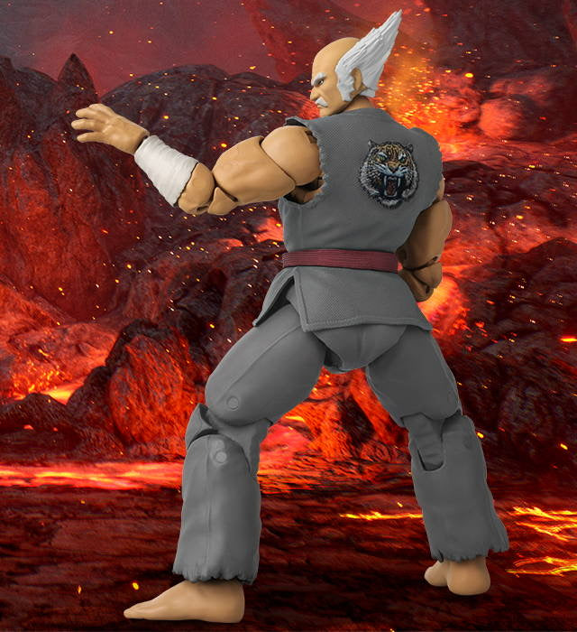 Bandai GAMEDIMENSIONS TEKKEN - HEIHACHI MISHIMA ACTION FIGURE