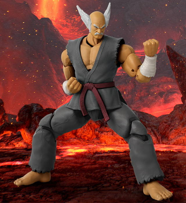 Bandai GAMEDIMENSIONS TEKKEN - HEIHACHI MISHIMA ACTION FIGURE