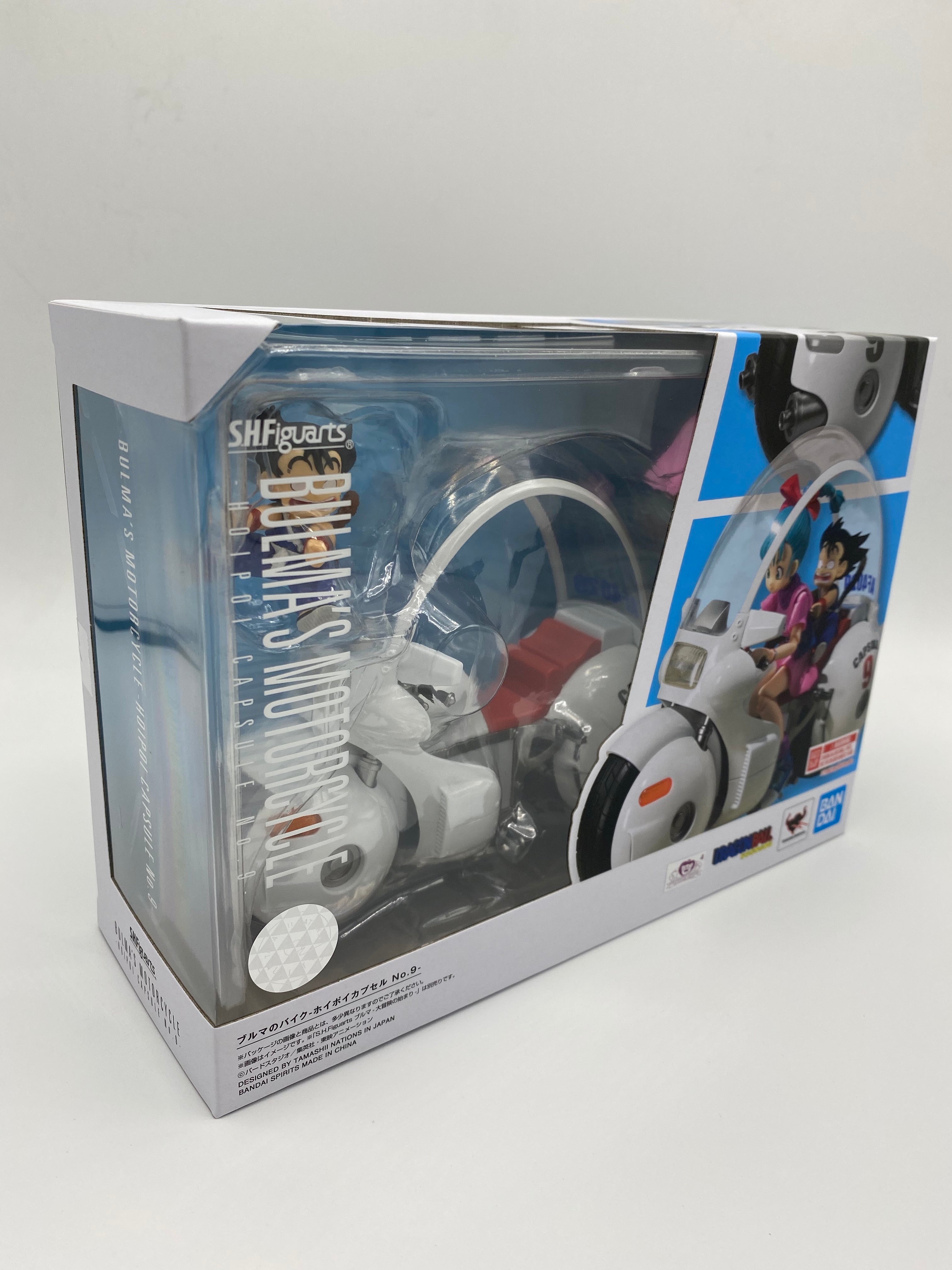 DRAGON BALL SH Figuarts Vehicle with Figure Bulma's Motorcycle Hoipoi Capsule No. 9