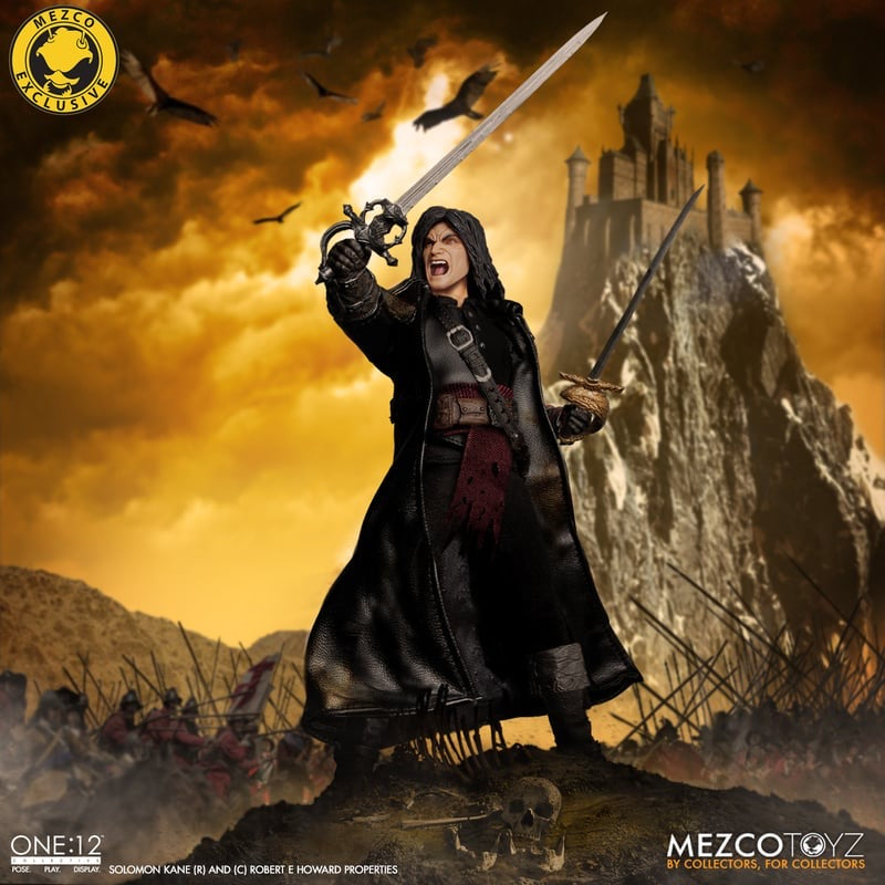 Mezco One:12 Collective Action Figure Solomon Kane