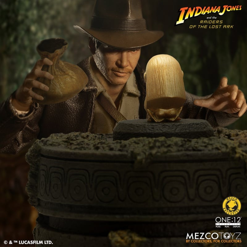 MEZCO ONE:12 COLLECTIVE Indiana Jones: Temple Edition