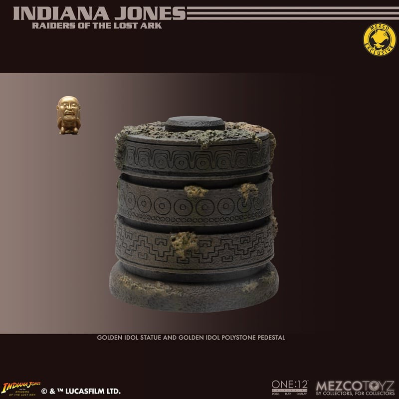 MEZCO ONE:12 COLLECTIVE Indiana Jones: Temple Edition