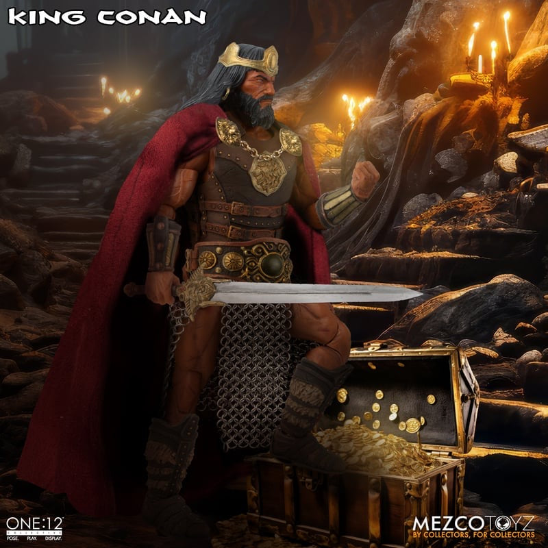 Mezco One:12 Collective Action Figure King Conan