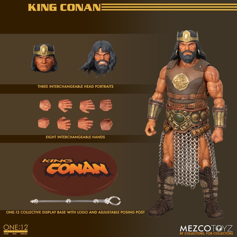 Mezco One:12 Collective Action Figure King Conan