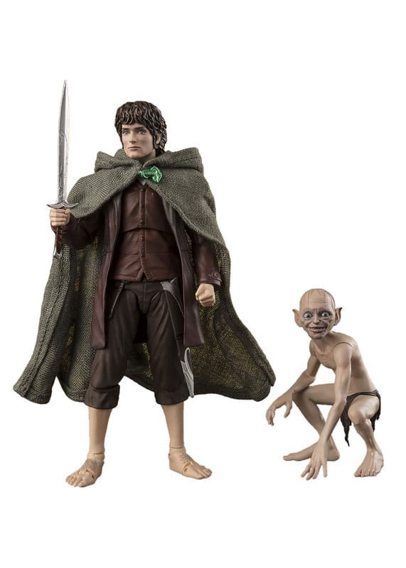 Lord of the Rings SH Figuarts Action Figure Frodo Baggins & Gollum