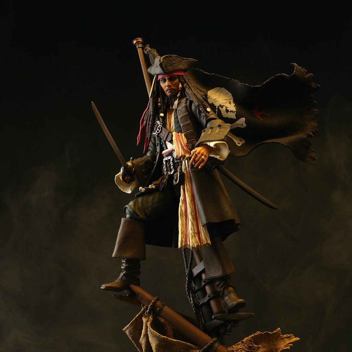 *PRE ORDER* Kaiyodo's Pirates of the Caribbean Revoltech Captain Jack Sparrow (ETA SEPTEMBER)